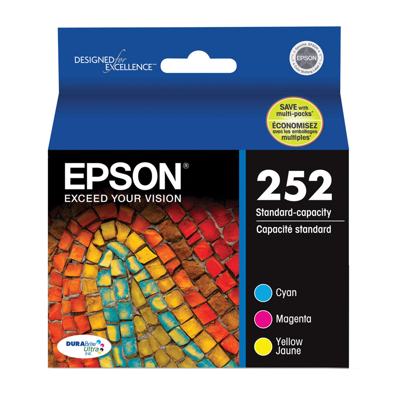 Epson T252520 Original Color Ink Cartridge Combo C/M/Y