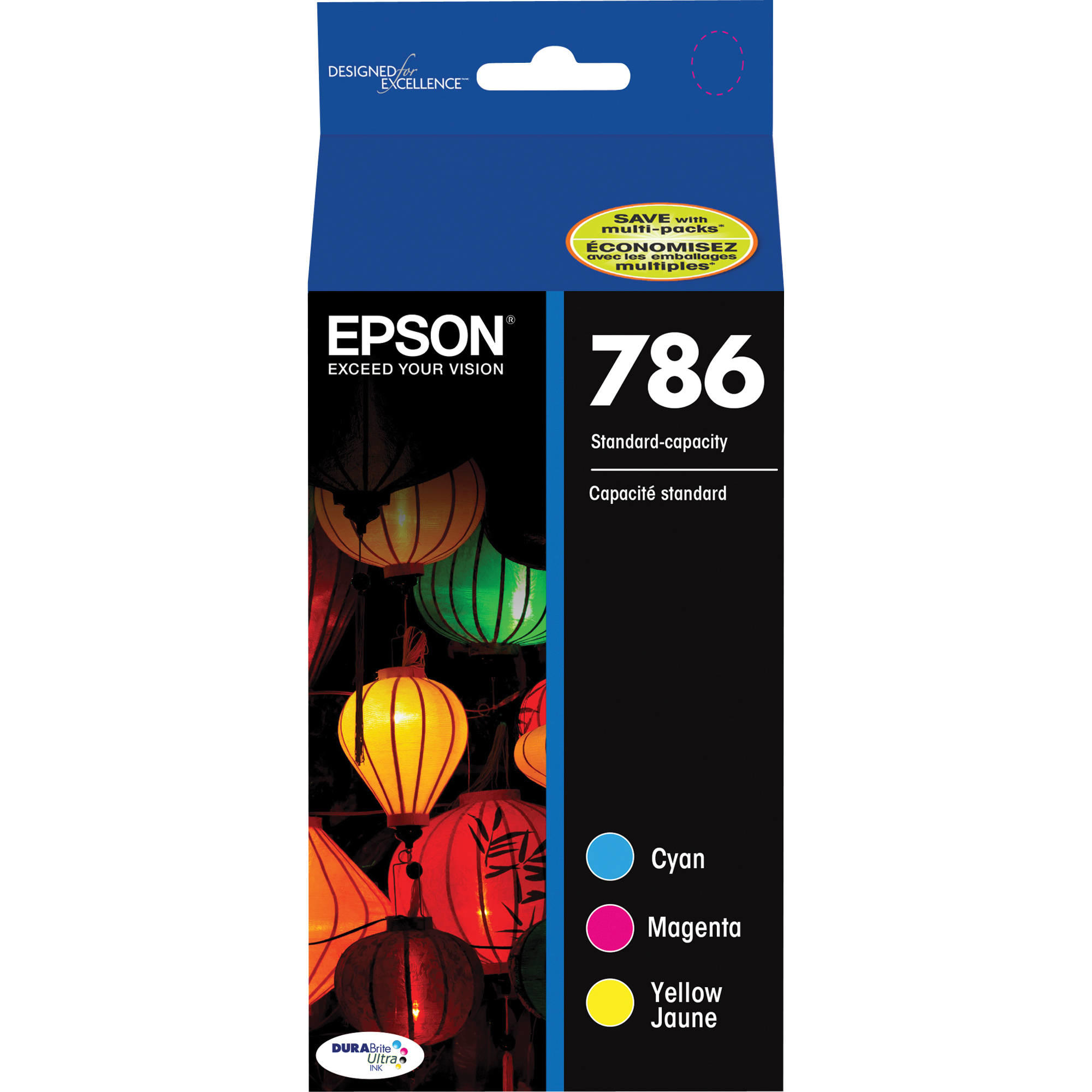 Epson T786520 Original Color Ink Cartridge Combo C/M/Y