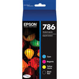 Epson 786 T786120-BCS Original Black and Color Ink Cartridge Combo