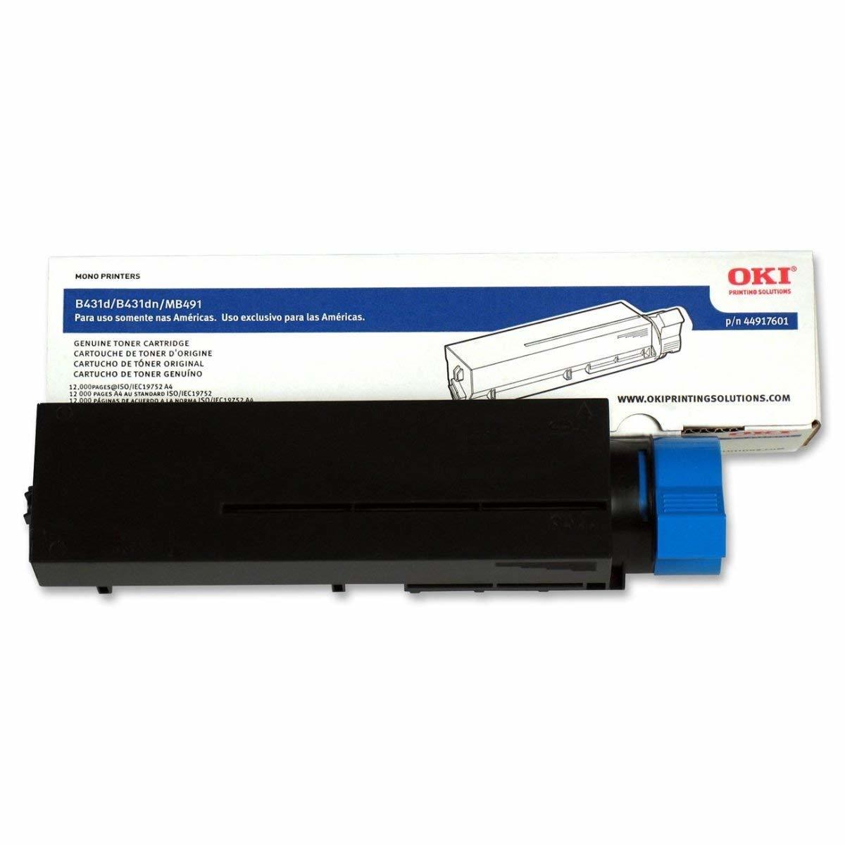 Okidata 44917601 Type B2 Original Black Toner Cartridge