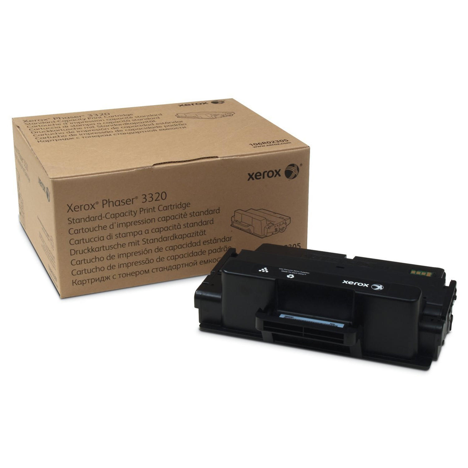 Xerox 106R02305 Original Black Toner Cartridge For Phaser 3320 Printer