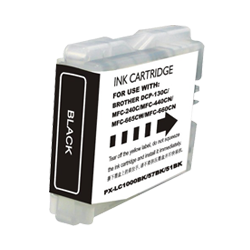 Brother LC51BK Compatible Black Ink Cartridge - Economical Box