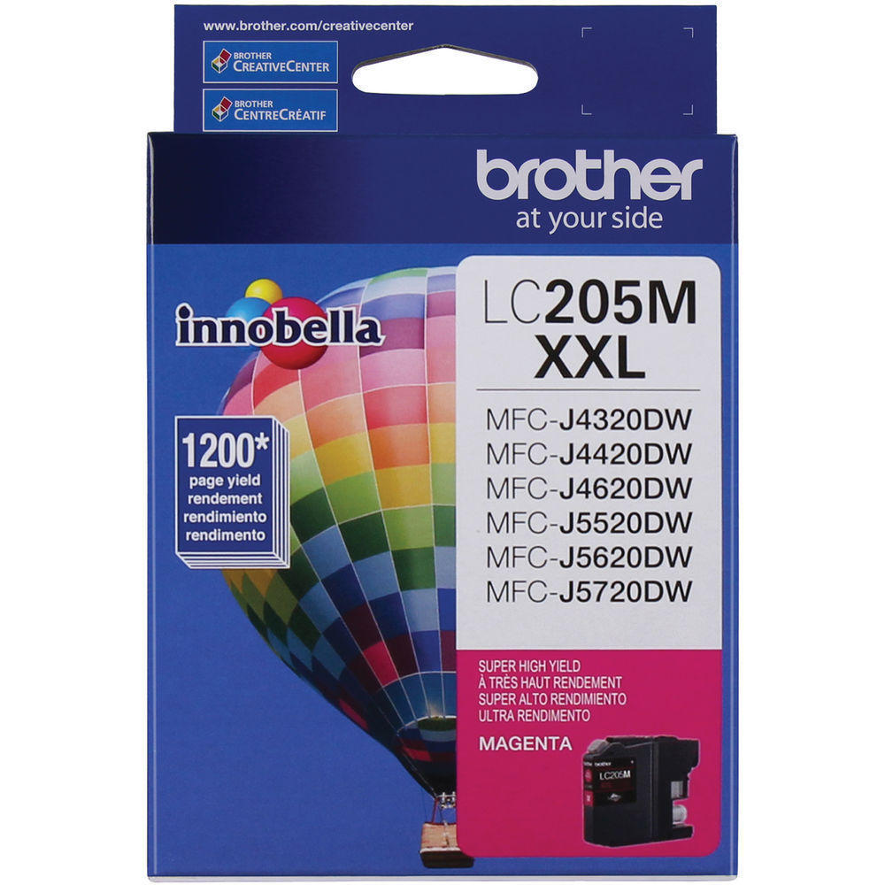 Brother LC205M Original Magenta Ink Cartridge Extra High Yield