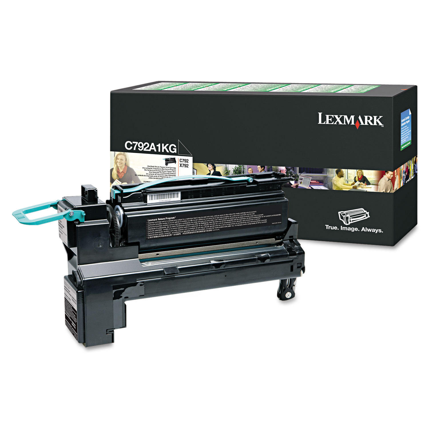 Lexmark C792A1KG Original Black Return Program Toner Cartridge