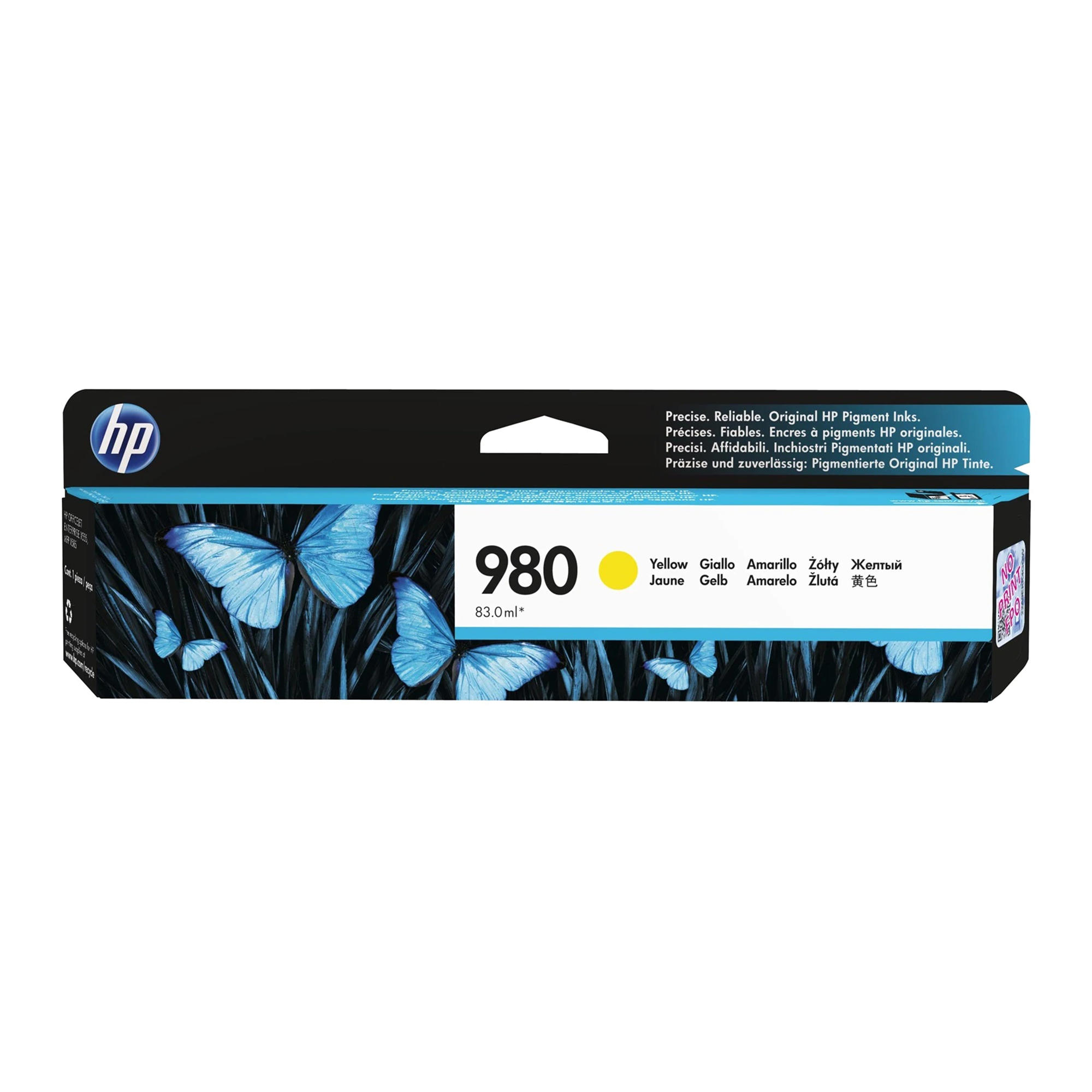 HP 980 D8J09A Original Yellow Ink Cartridge