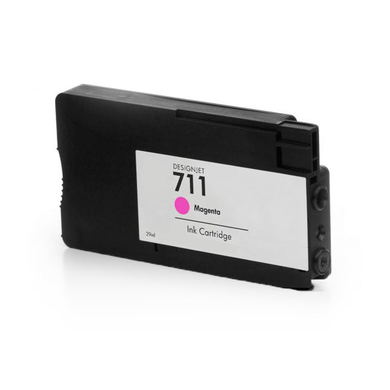 Remanufactured HP 711 CZ131A Magenta Ink Cartridge 29ml