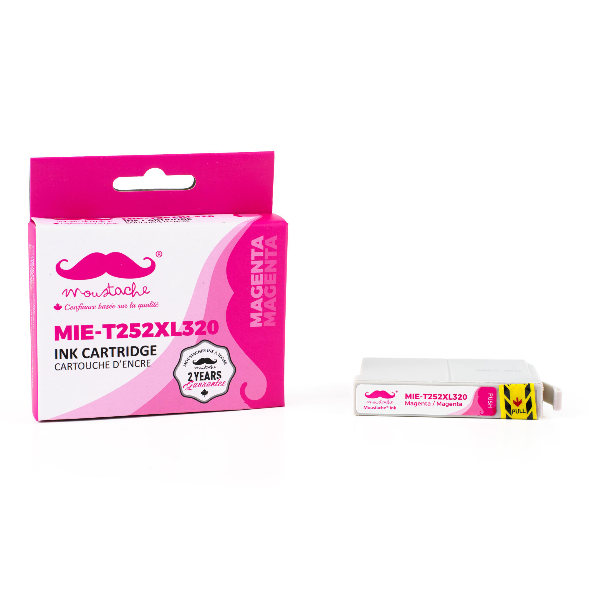 Epson 252 T252XL320 Compatible Magenta Ink Cartridge High Yield - Moustache®