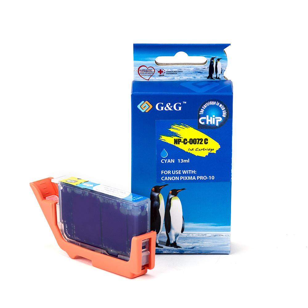 Canon PGI-72C Compatible Cyan Ink Cartridge - G&G™