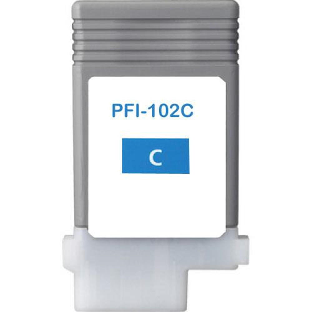 Canon PFI-102C Compatible Cyan Ink Cartridge (0896B001)