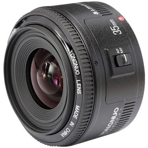 YONGNUO YN 35mm Wide-Angle F 2 Large Aperture Auto Focus Lens For Canon YONGNUO YN 35mm Wide-Angle F 2 Large Aperture Auto Focus Lens For Canon