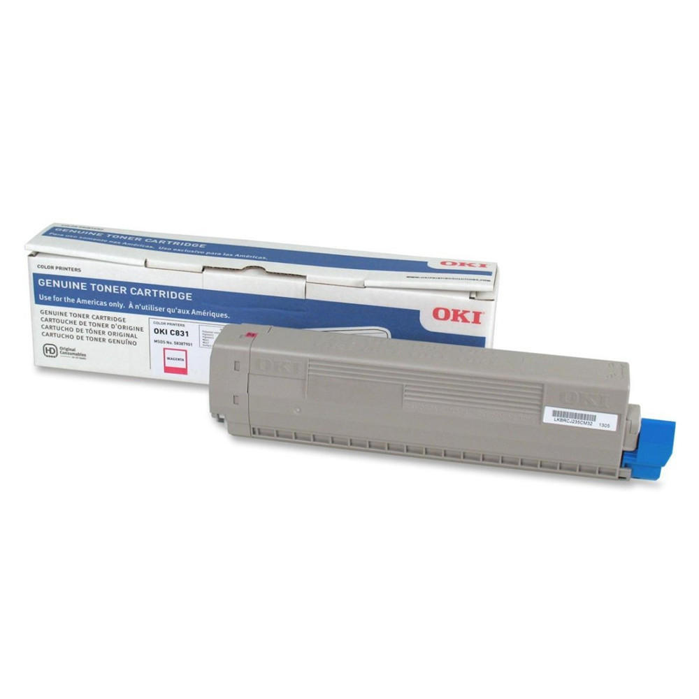 Okidata C831 44844510 Original Magenta Toner Cartridge