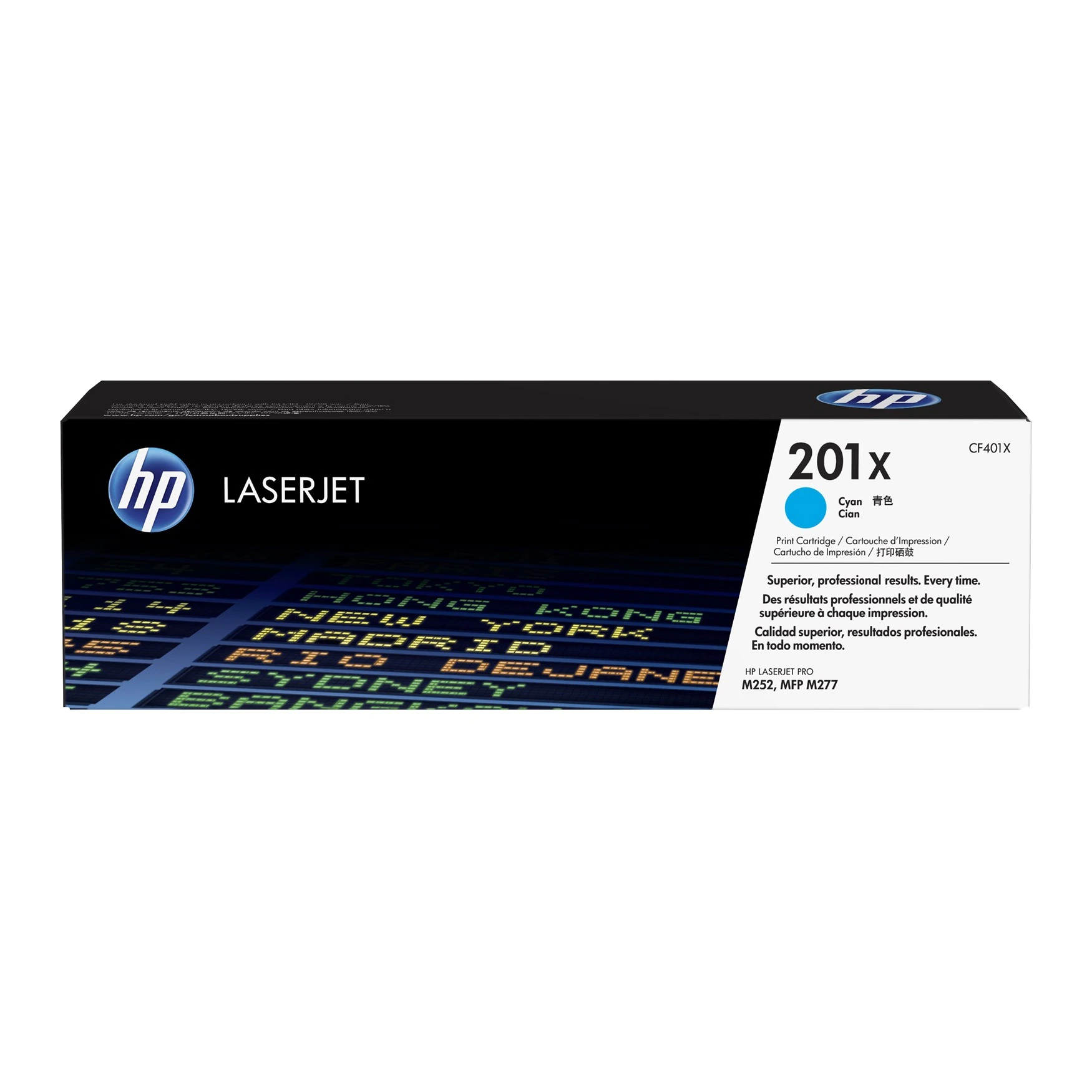 HP 201X CF401X Original Cyan Toner Cartridge High Yield