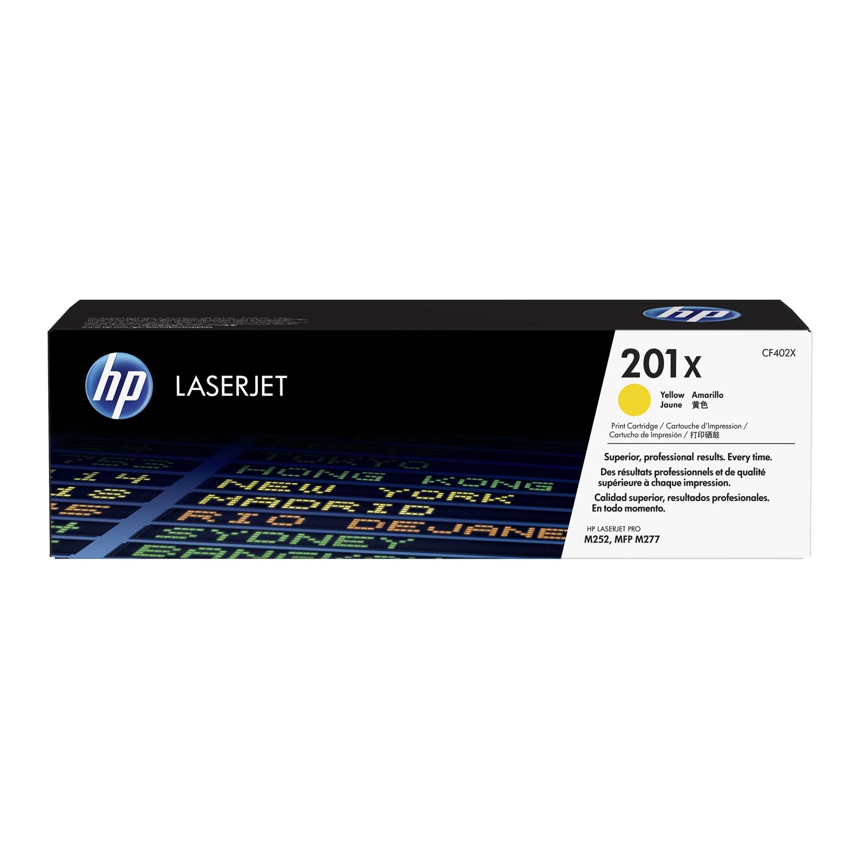 HP 201X CF402X Original Yellow Toner Cartridge High Yield