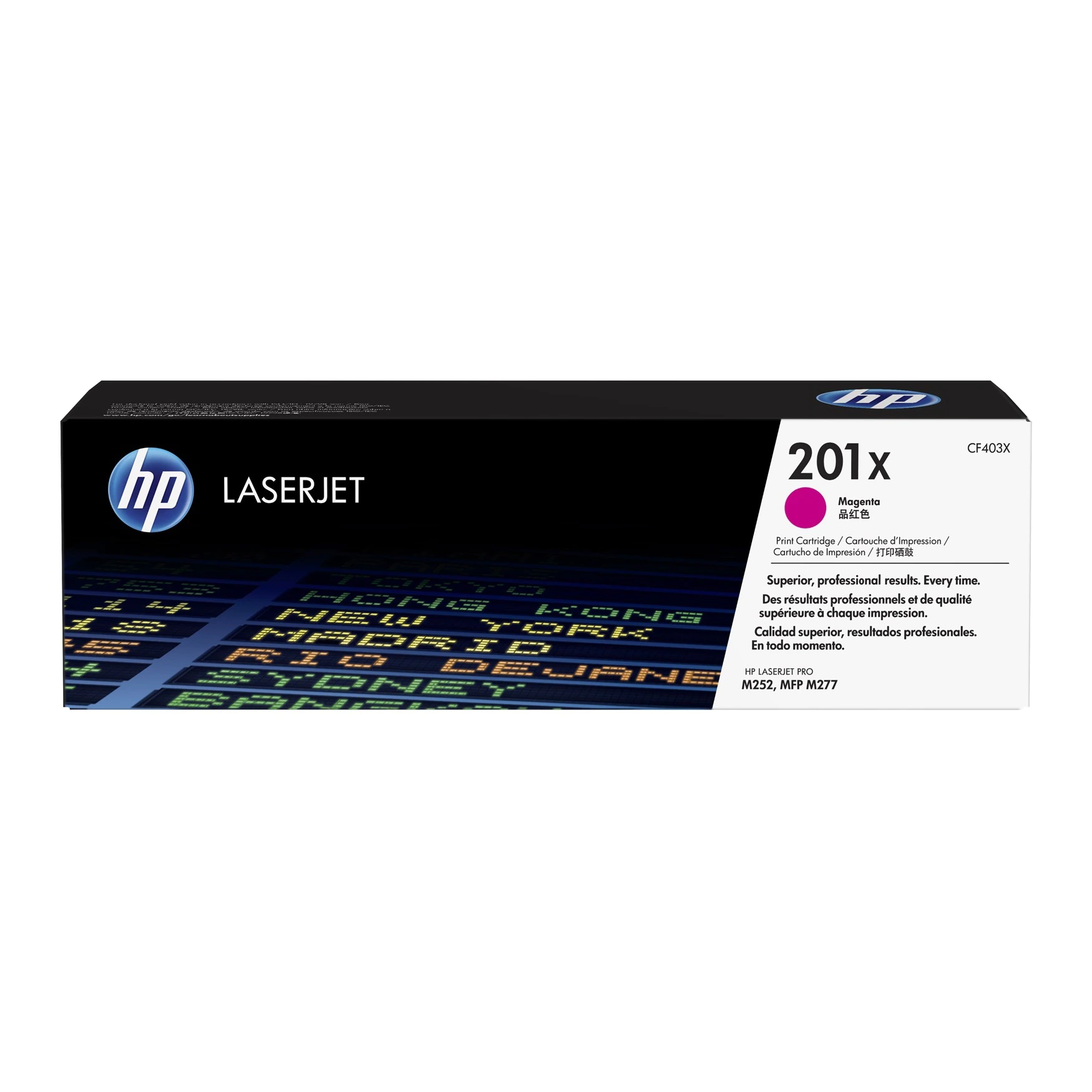 HP 201X CF403X Original Magenta Toner Cartridge High Yield