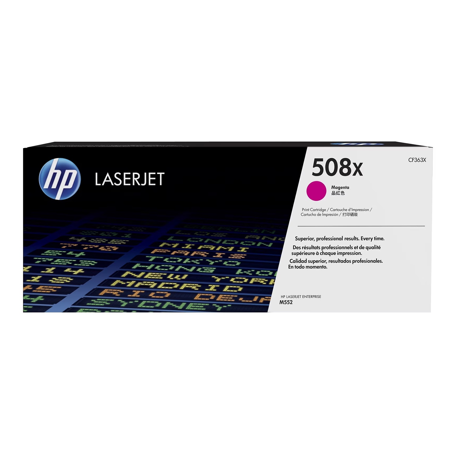 HP 508X CF363X Original Magenta Toner Cartridge High Yield 9500 Pages