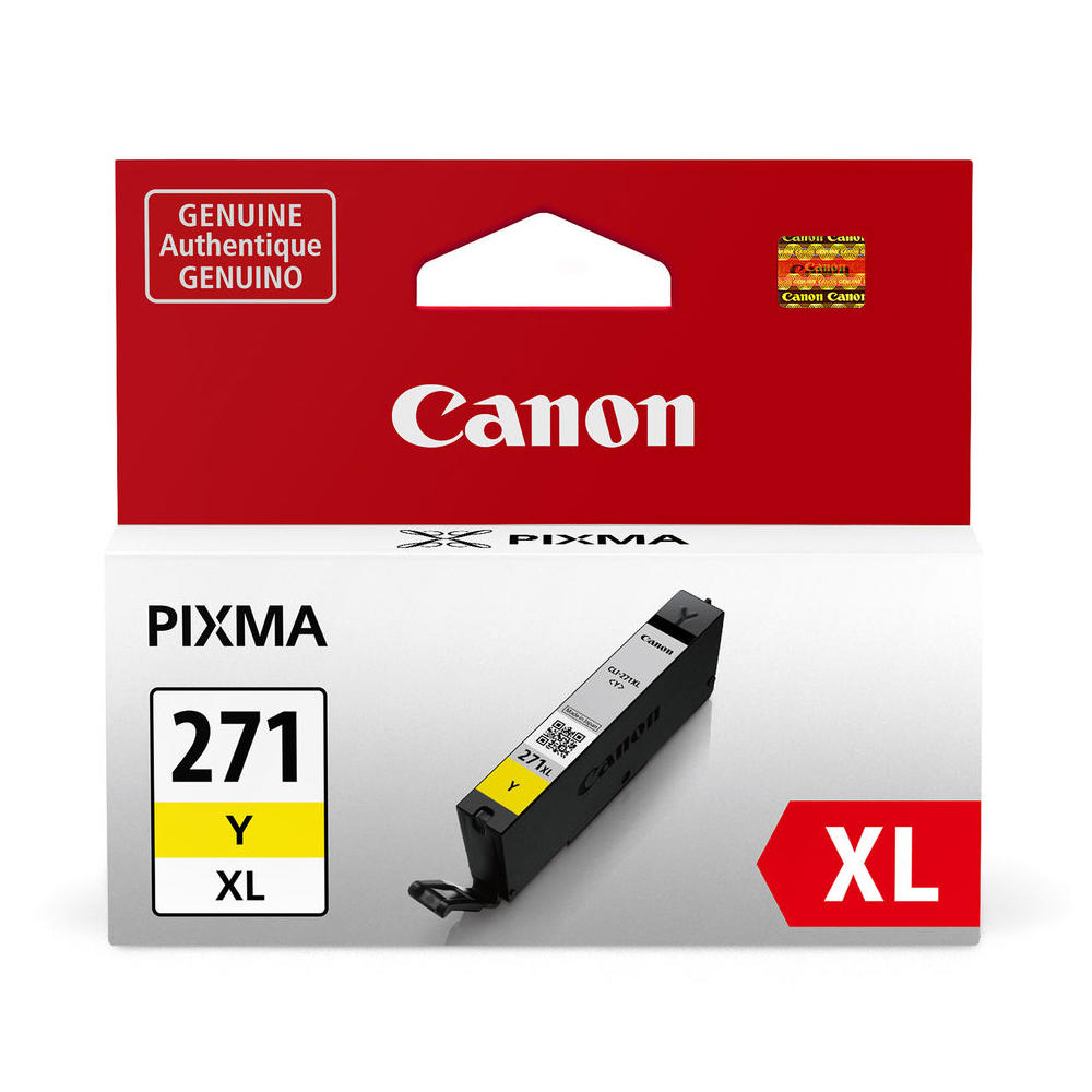 Canon CLI-271XLY Original Yellow Ink Cartridge High Yield (0339C001AA)