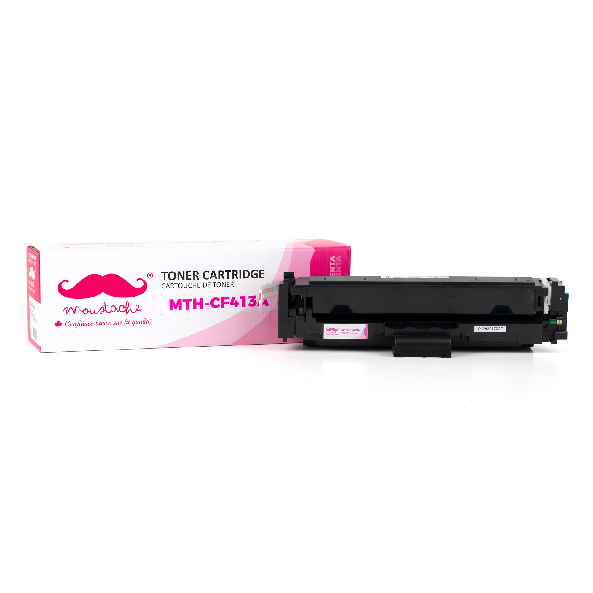 Compatible HP 410A CF413A Magenta Toner Cartridge - Moustache®