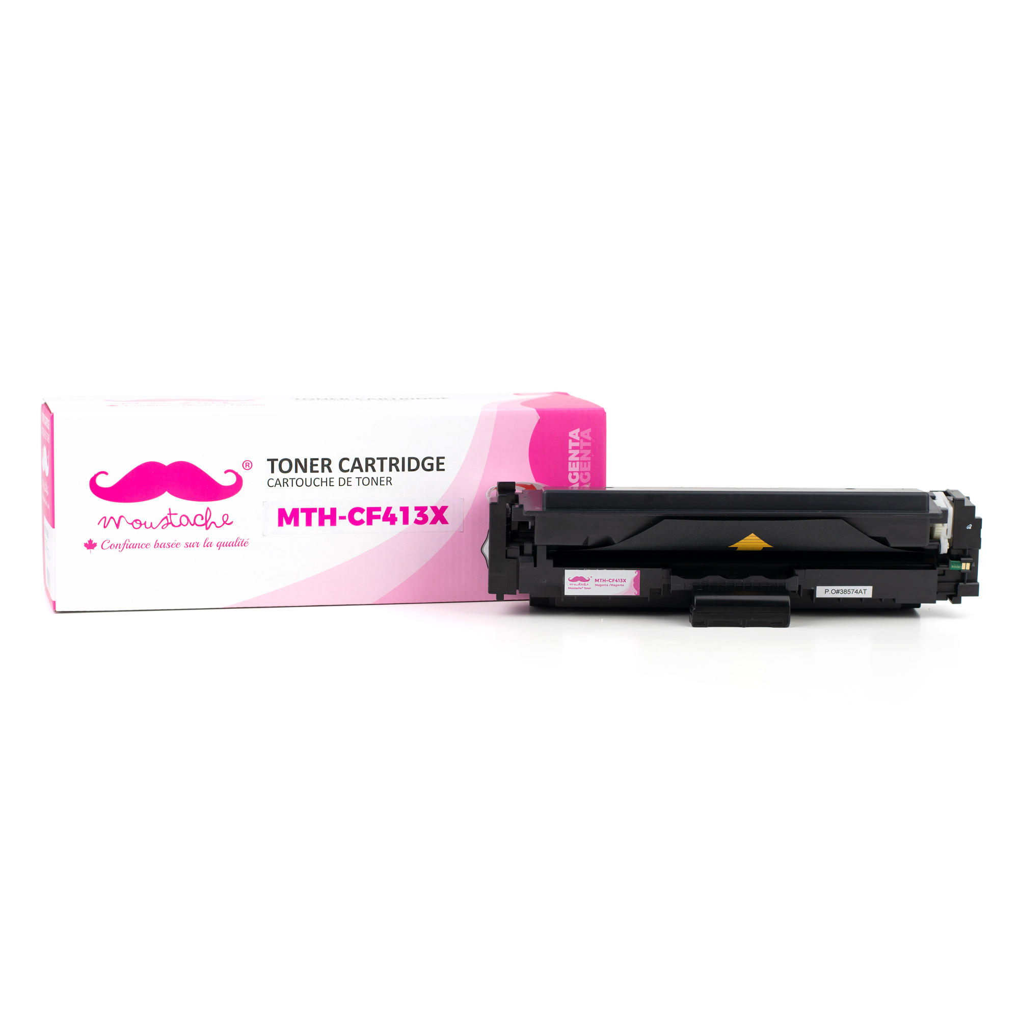 Compatible HP 410X CF413X Magenta Toner Cartridge High Yield - Moustache®