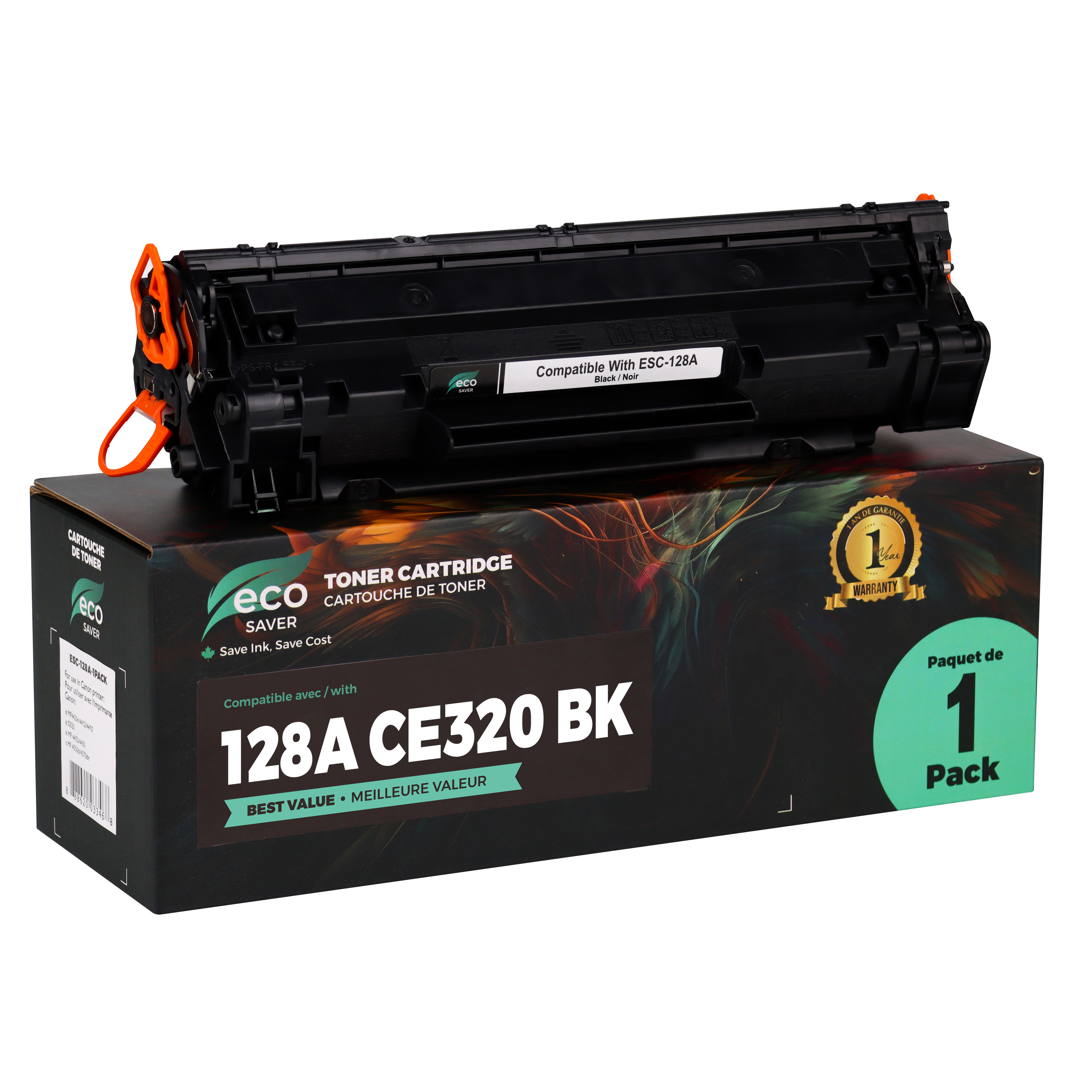 Canon 128 3500B001AA Compatible Black Toner Cartridge - Eco-saver