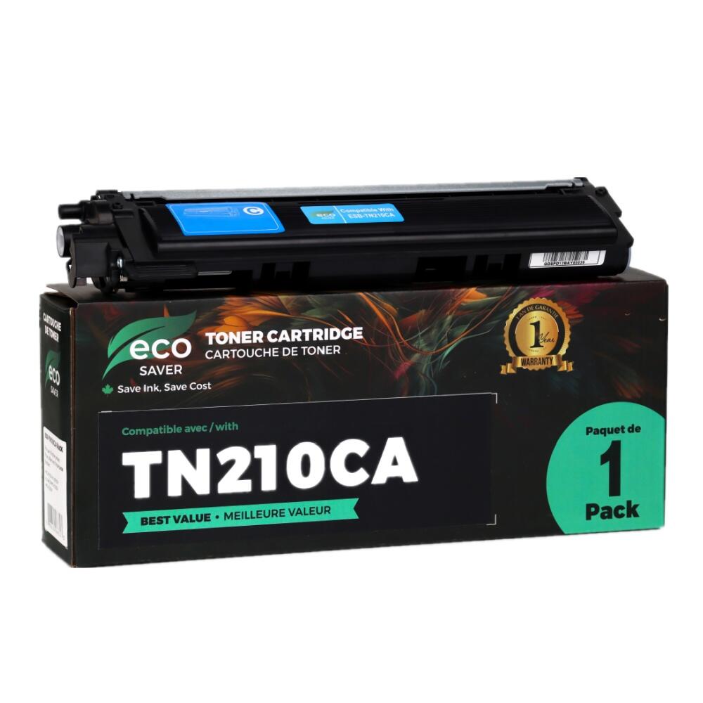 Brother TN210 Compatible Cyan Toner Cartridge - Eco-saver