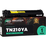 Brother TN210 Compatible Yellow Toner Cartridge - Eco-saver