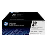 HP 85A CE285D Original Black Toner Cartridge 2/Pack