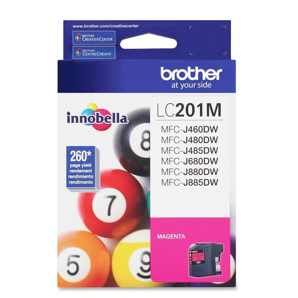 Brother LC201M Original Magenta Ink Cartridge