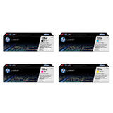 HP 128A Original Toner Cartridge Combo BK/C/M/Y