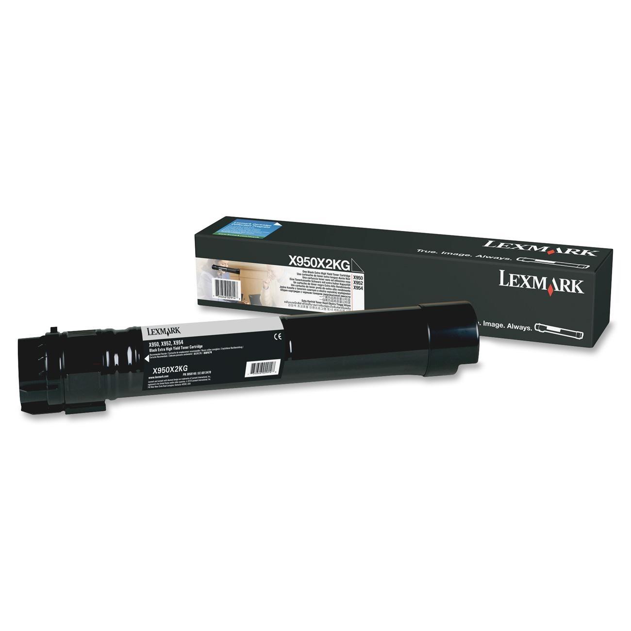 Lexmark X950X2KG Original Black Toner Cartridge Extra High Yield