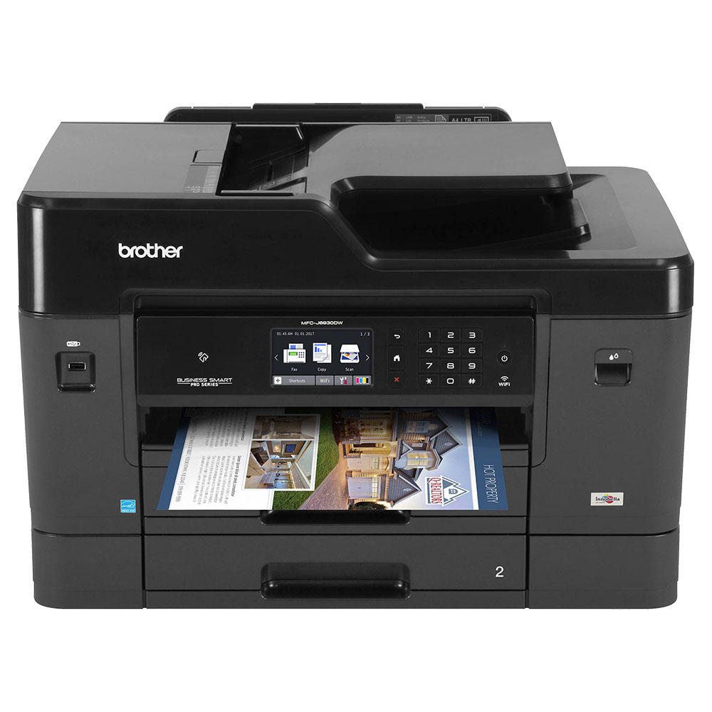 Brother MFCJ6930DW Business Smart Pro AllinOne Color Inkjet Printer