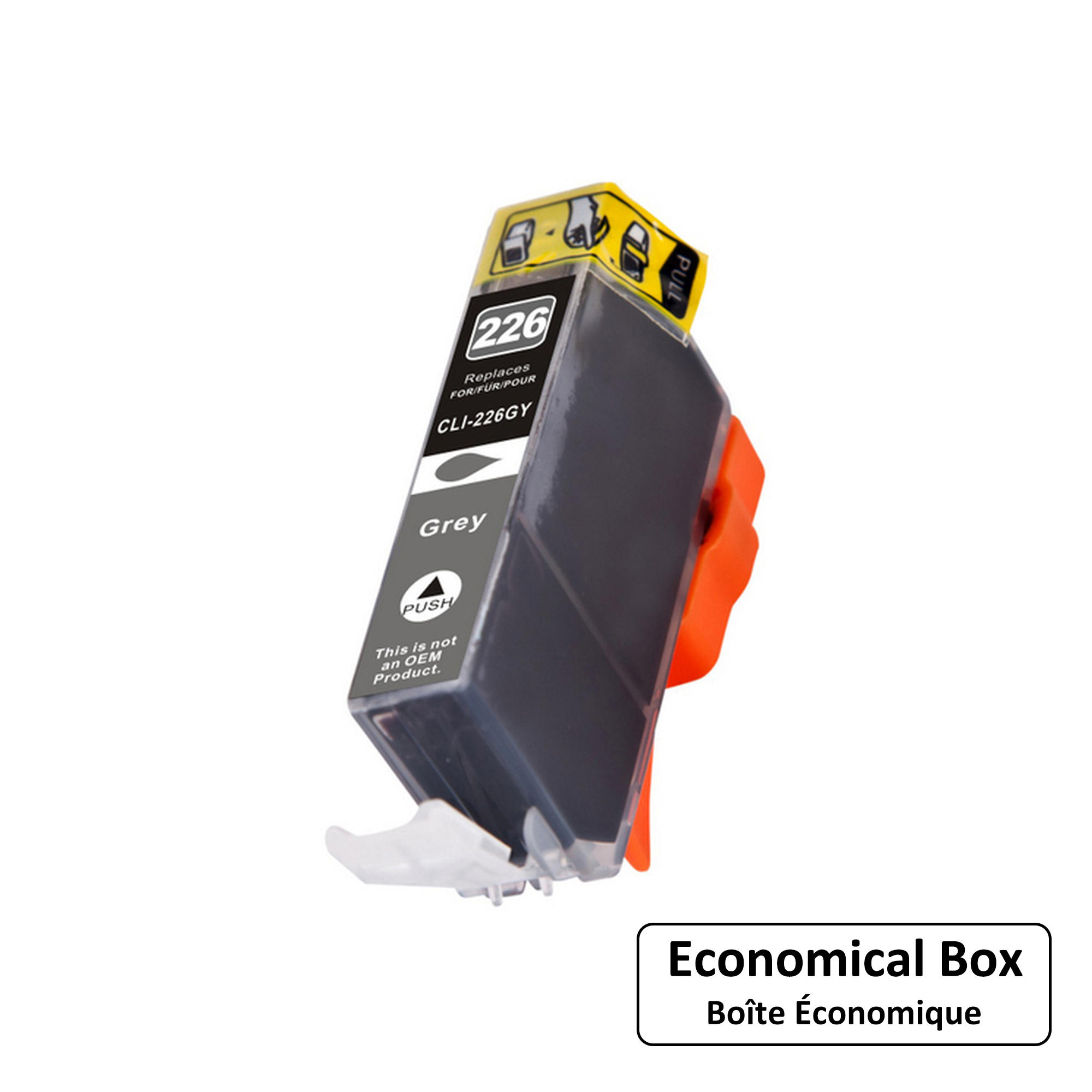 Canon CLI-226GY Compatible Grey Ink Cartridge - Economical Box