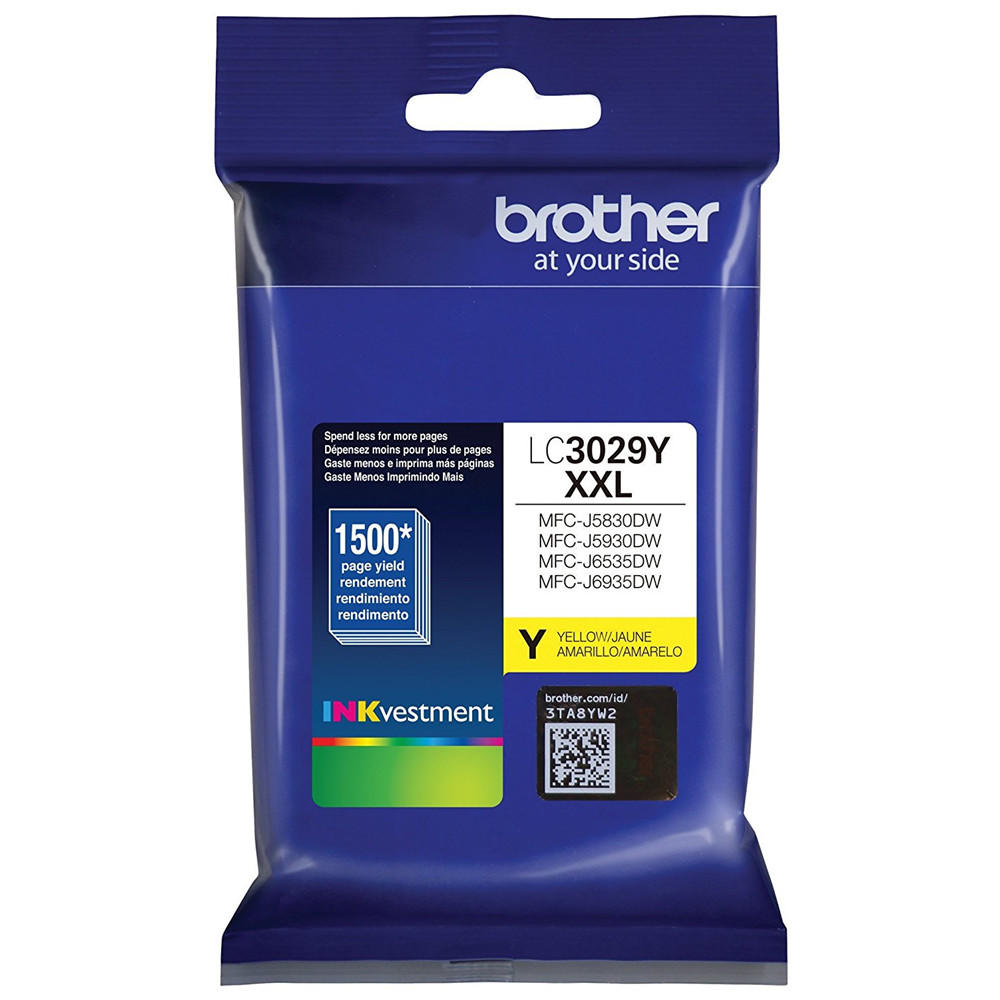 Brother LC3029 XXL Y Original Yellow Ink Cartridge Super High Yield