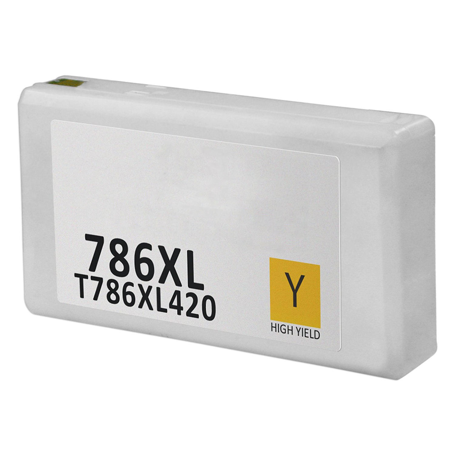 Epson T786XL420 Compatible Yellow Ink Cartridge High Yield