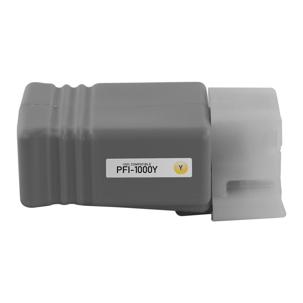 Canon PFI-1000Y Compatible Yellow Pigment Ink Cartridge (0549C002)