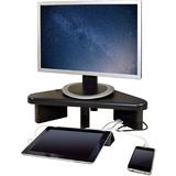 DAC  Stax®MP-214 Height-Adjustable and convenient  Corner Monitor/Laptop Riser with 2-USB Ports