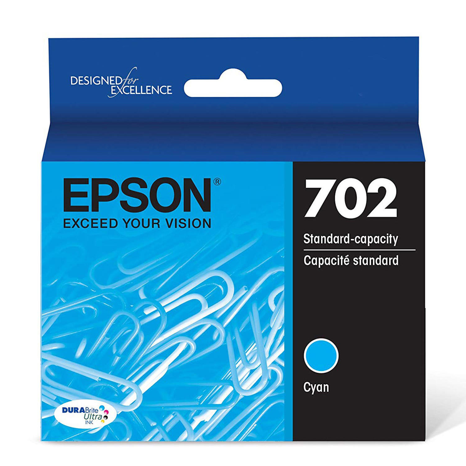 Epson T702 T702220-S Original Cyan Ink Cartridge