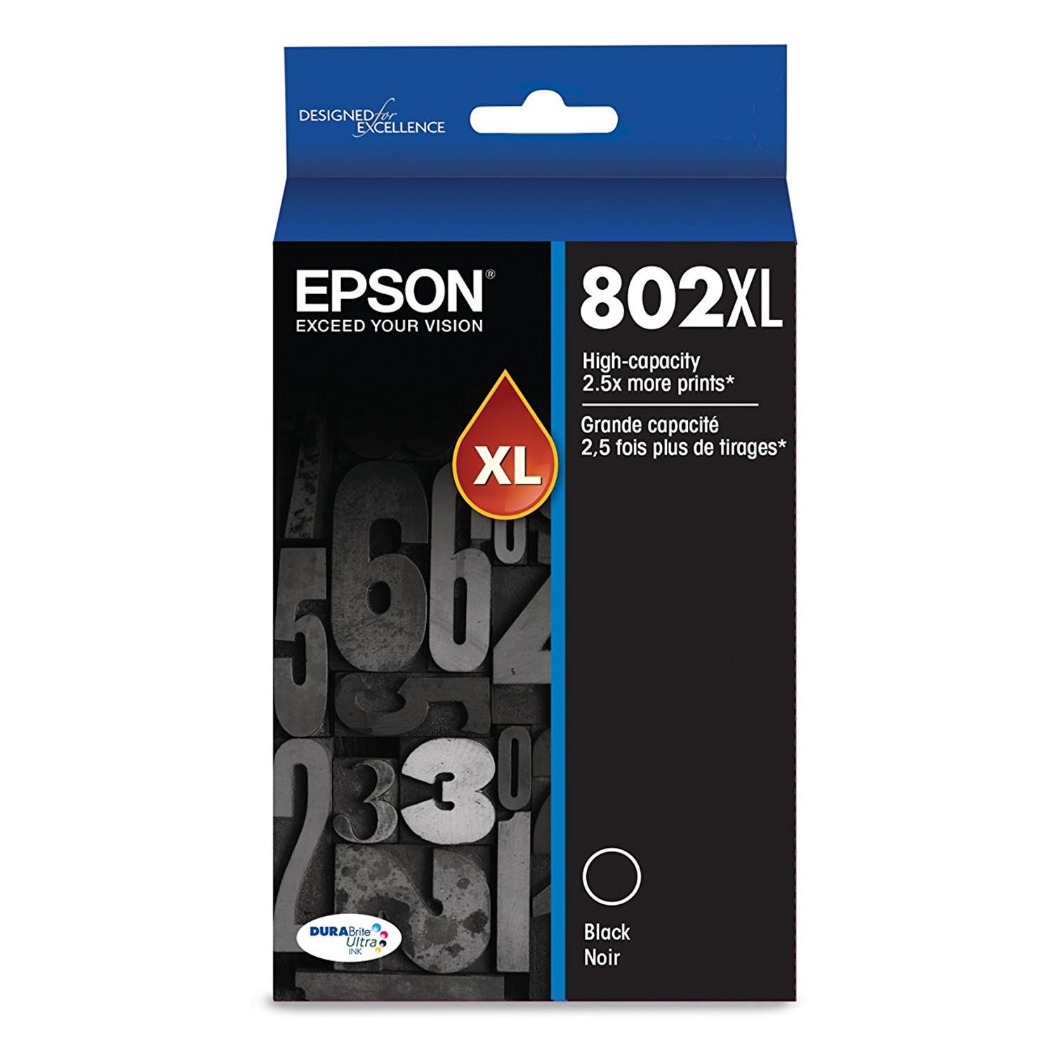 Epson T802XL T802XL120-S Original Black Ink Cartridge