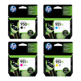 HP 950XL 951XL Original Ink Cartridge Combo High Yield BK/C/M/Y