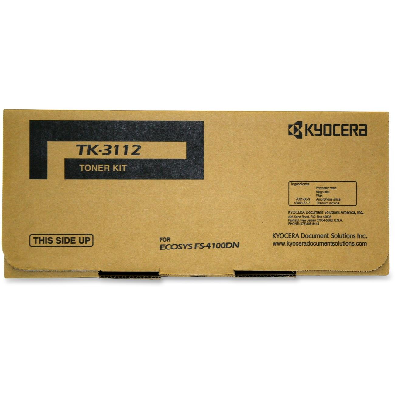 Kyocera Mita TK-3112 1T02MT0US0 Original Black Toner Cartridge