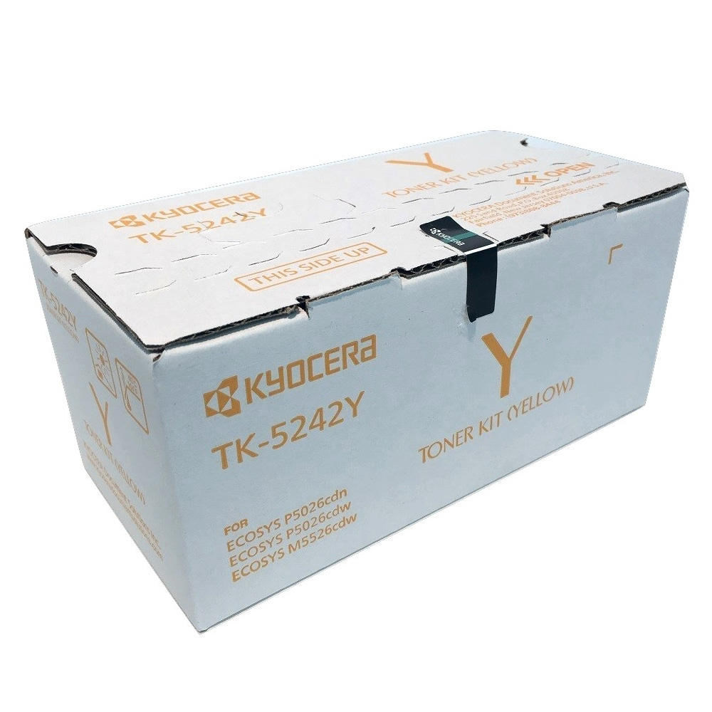 Kyocera Mita TK-5242Y 1T02R7AUS0 Original Yellow Toner Cartridge