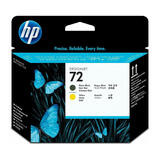 HP 72 C9384A Original Matte Black and Yellow Printhead