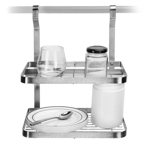 Spice Rack Wall Mounted Shelf Hanging Organizer Kitchen ...