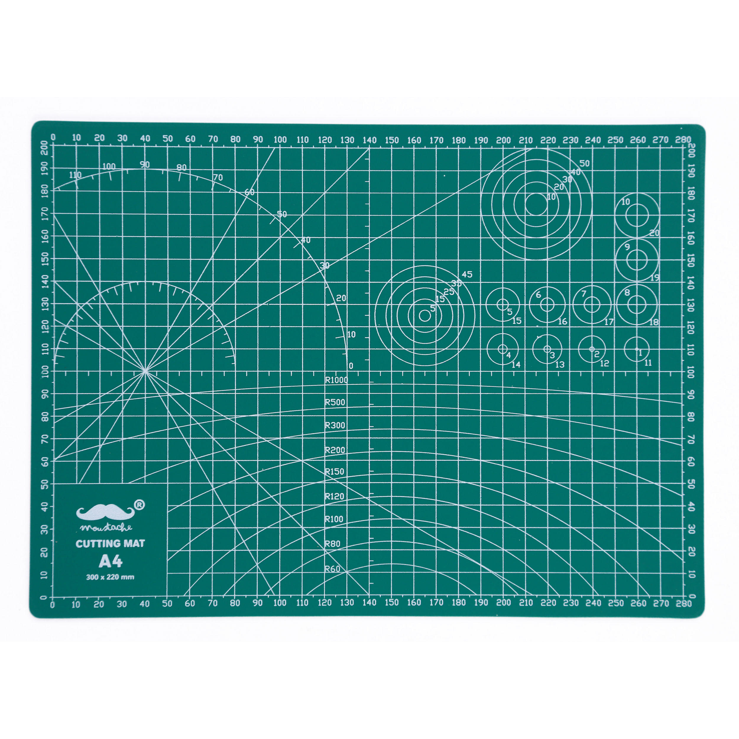 Cutting Mat with Grids and Angles - Moustache®