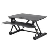 Electric Height Adjustable Sit-Stand Workstation Desk Converter, 36in - Monoprice®