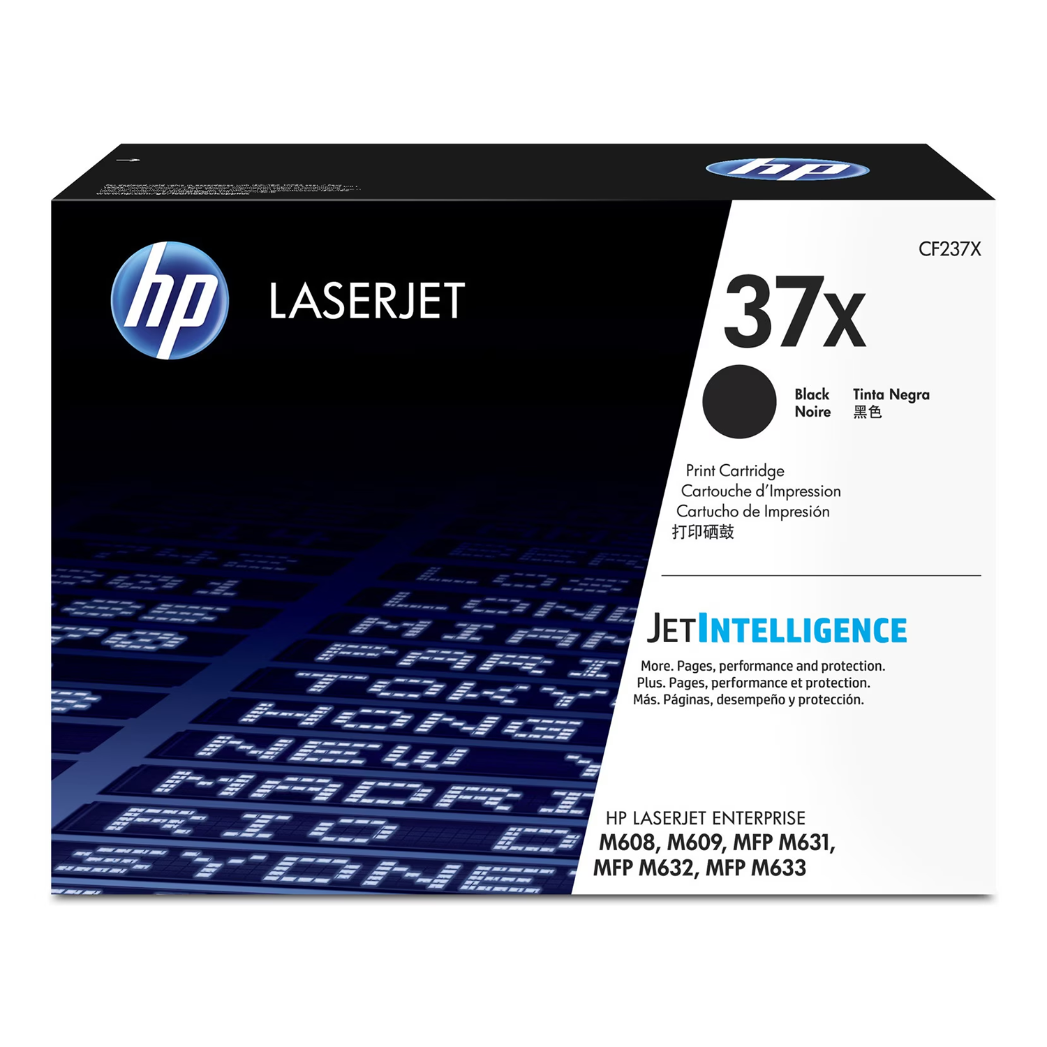 HP 37X CF237X Original Black Toner Cartridge High Yield