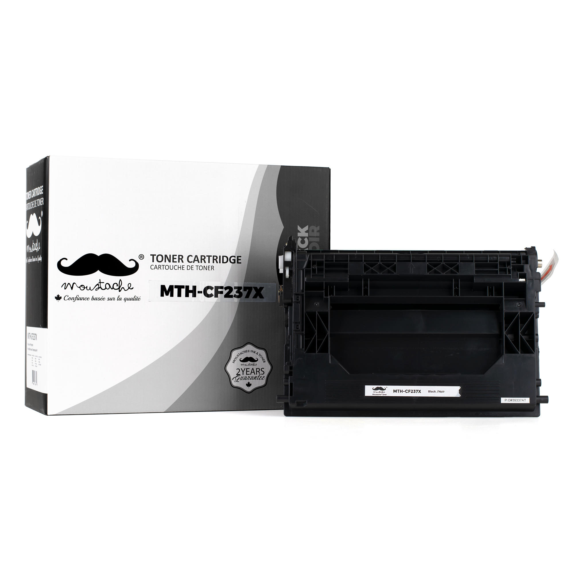 Compatible HP 37X CF237X Black Toner Cartridge High Yield - Moustache®