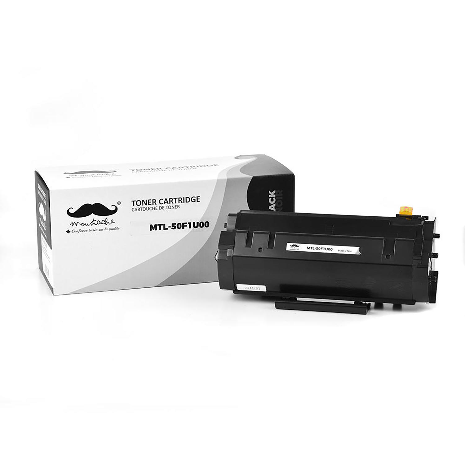 Lexmark 501U 50F1U00 Compatible Black Toner Cartridge Ultra High Yield  - Moustache®