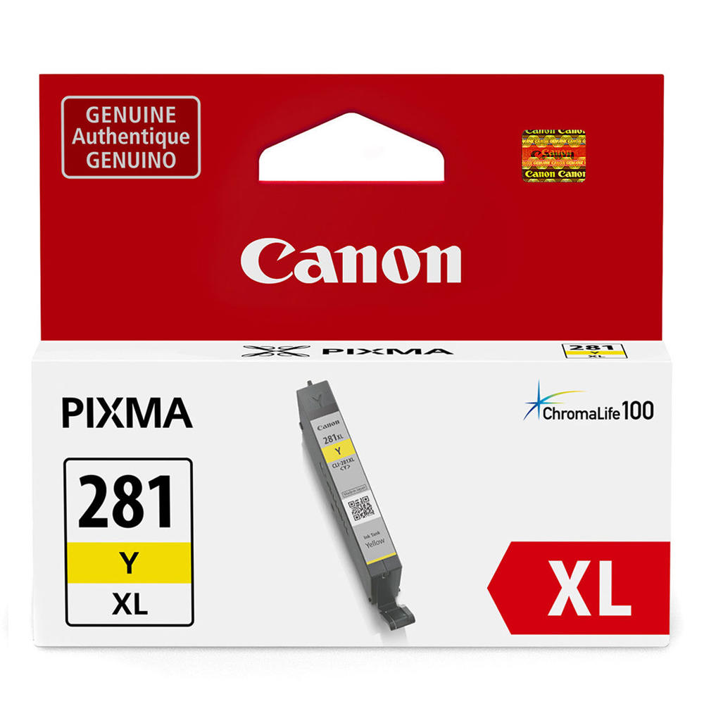 Canon CLI-281XL Original Yellow Ink Cartridge High Yield (2036C001)