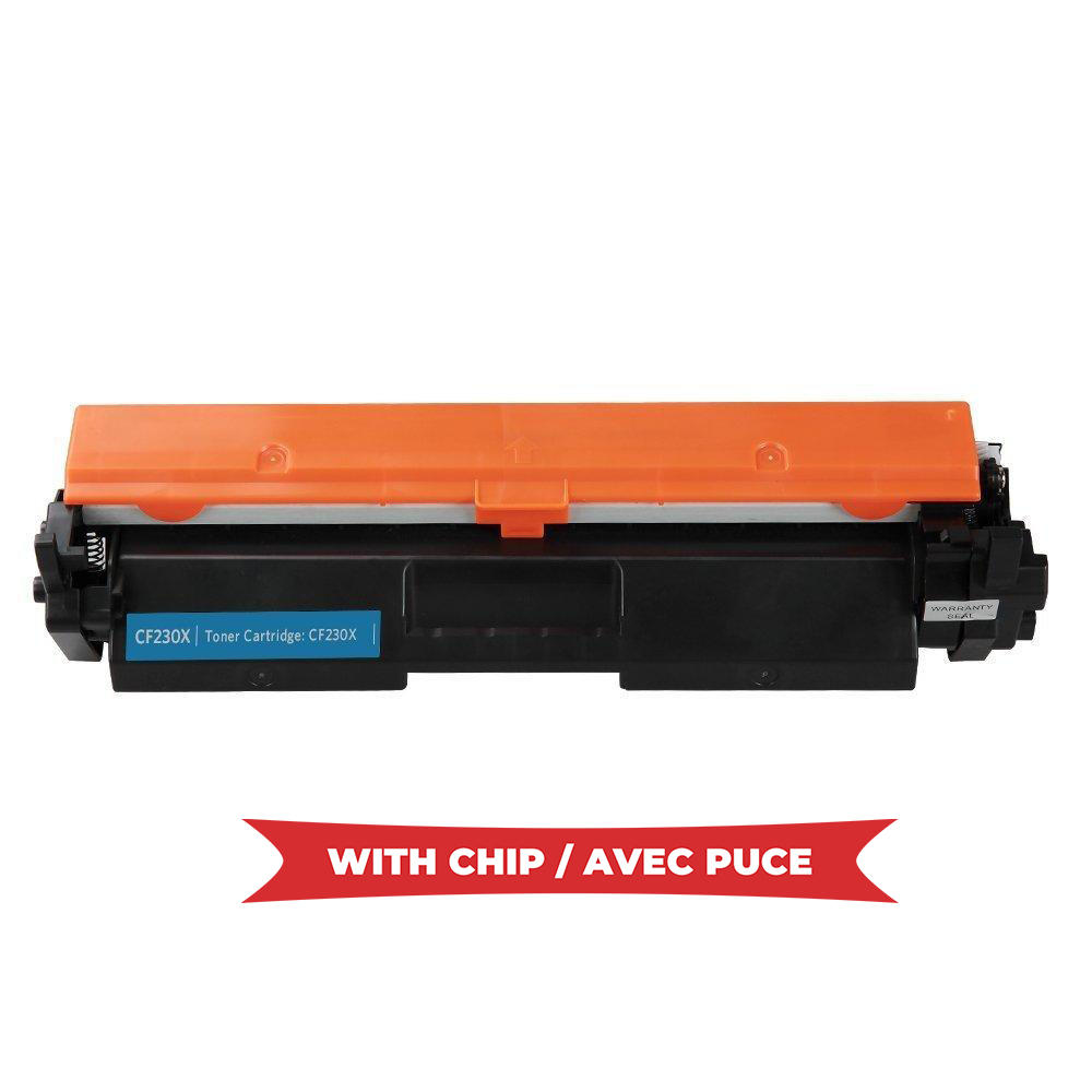 Compatible HP 30X CF230X Jumbo Black Toner Cartridge Extra High Yield - With Chip