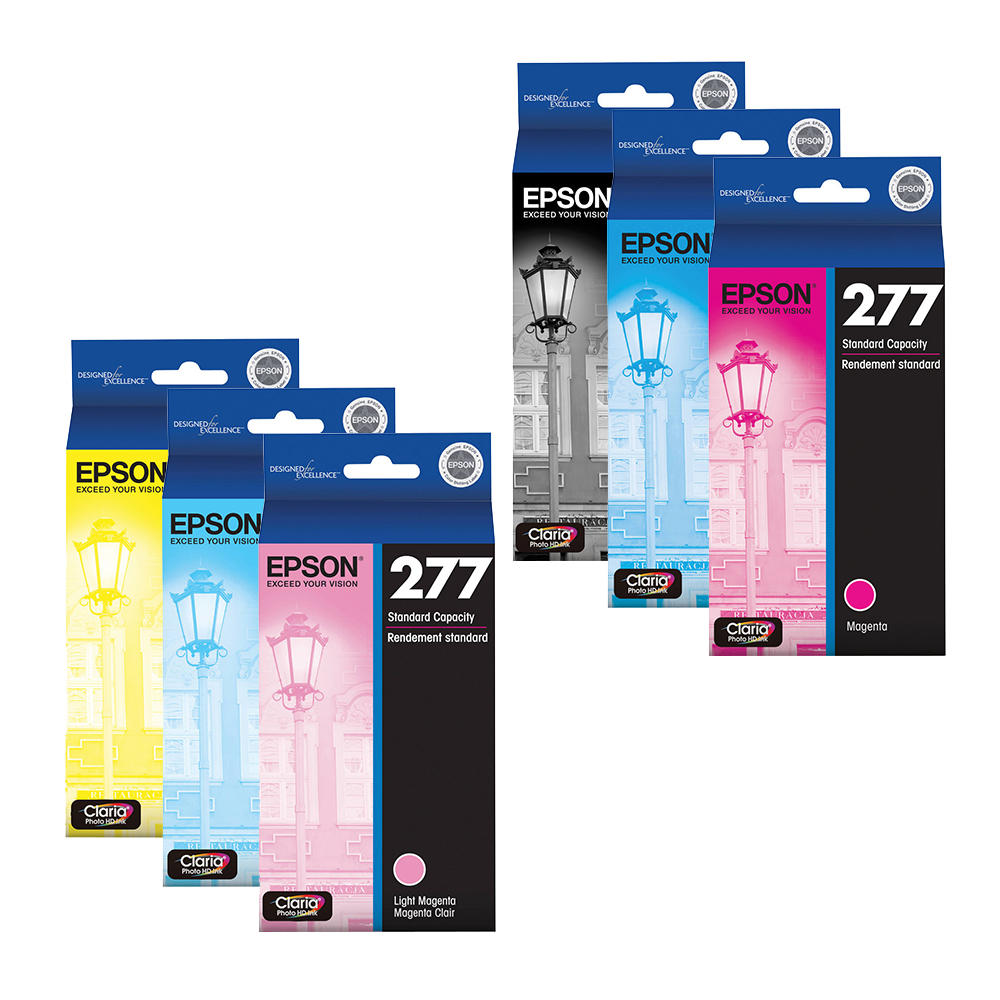 Epson T277 Original Ink Cartridge Combo BK/C/M/Y/LC/LM